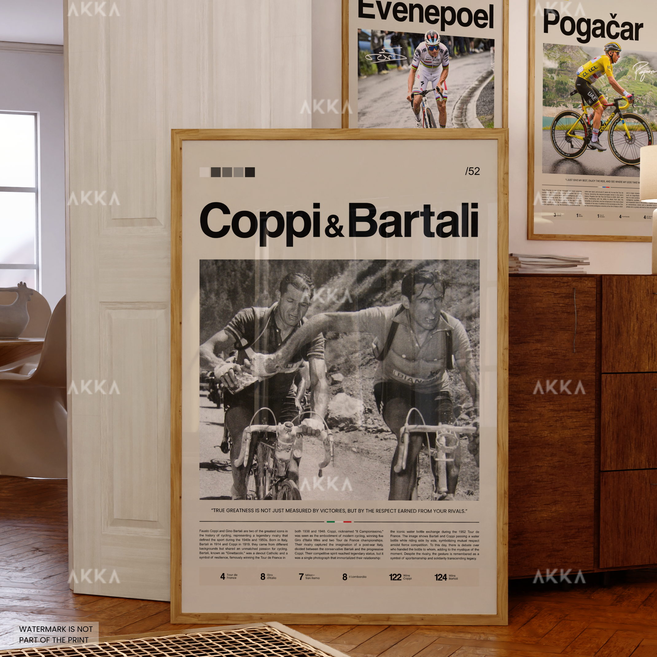 Fausto Coppi & Gino Bartali