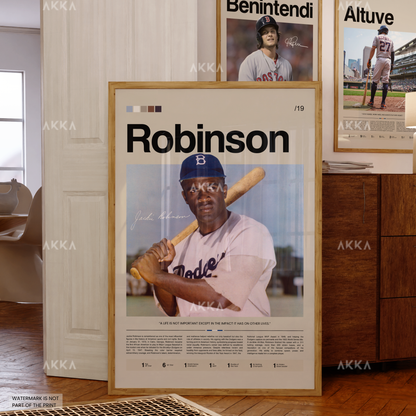 Jackie Robinson - Brooklyn Dodgers