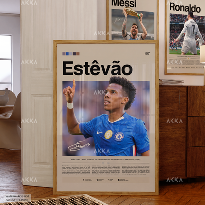 Estevao Poster - Chelsea