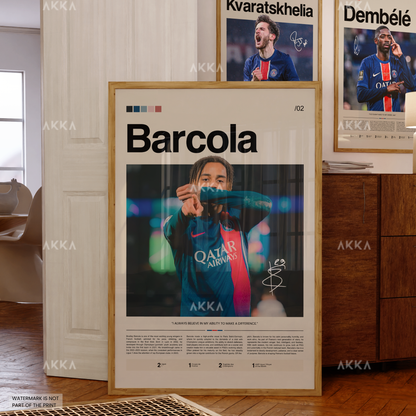 Bradley Barcola - Paris Saint-Germain
