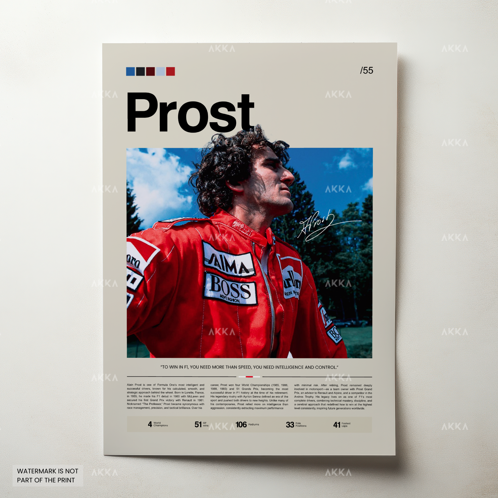 Alain Prost - Scuderia Ferrari