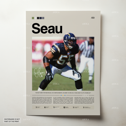 Junior Seau - San Diego Chargers