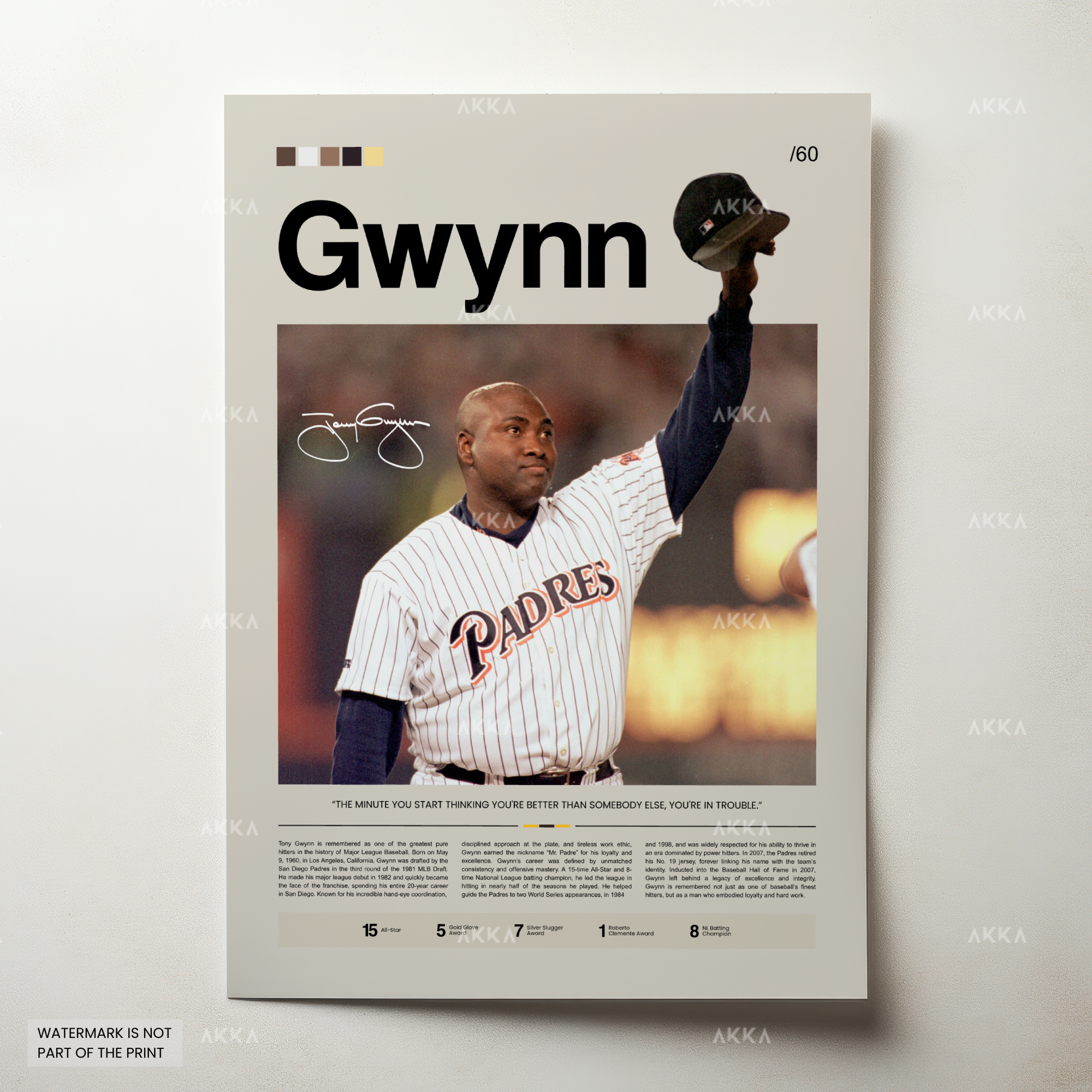 Tony Gwynn - San Diego Padres