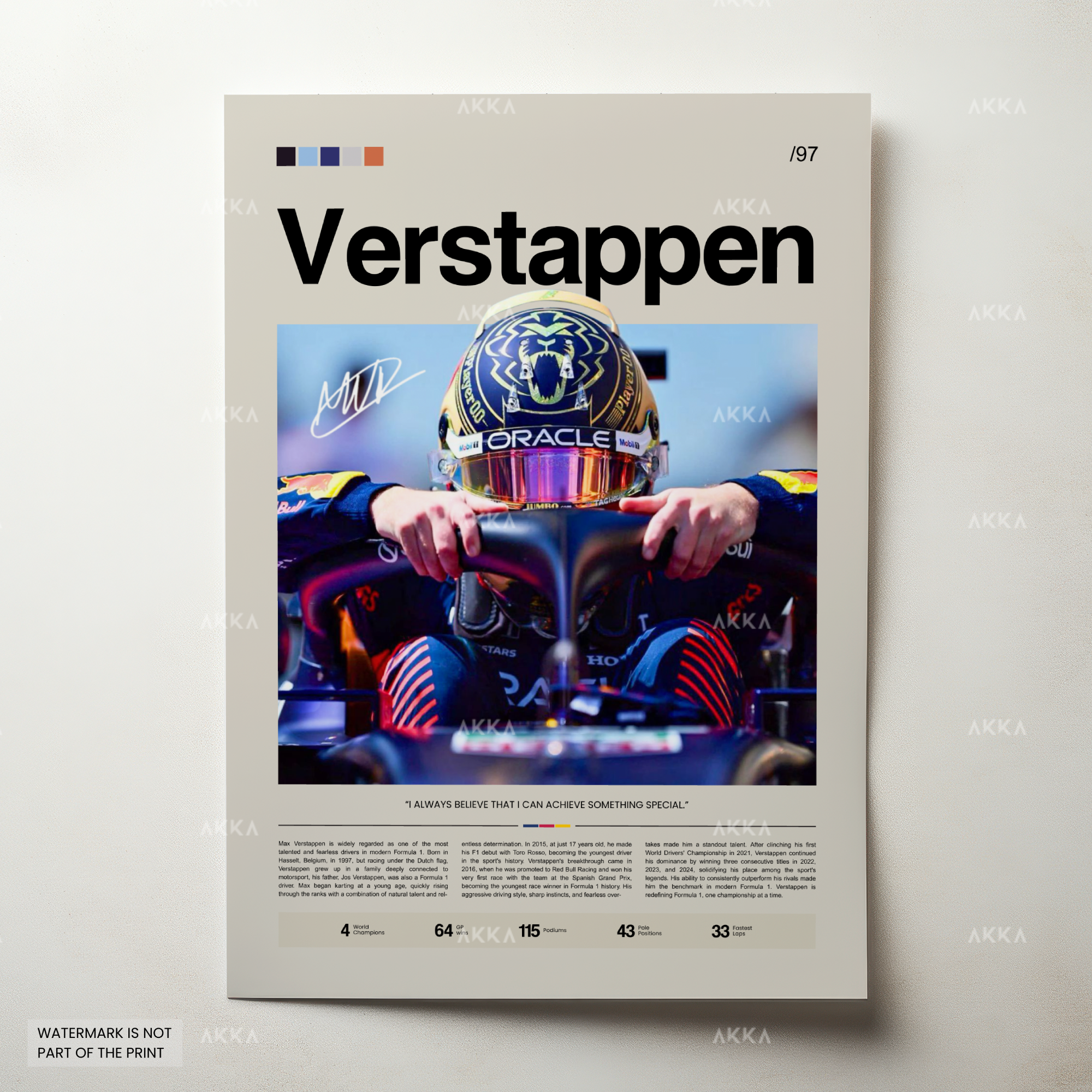 Max Verstappen - Red Bull Racing