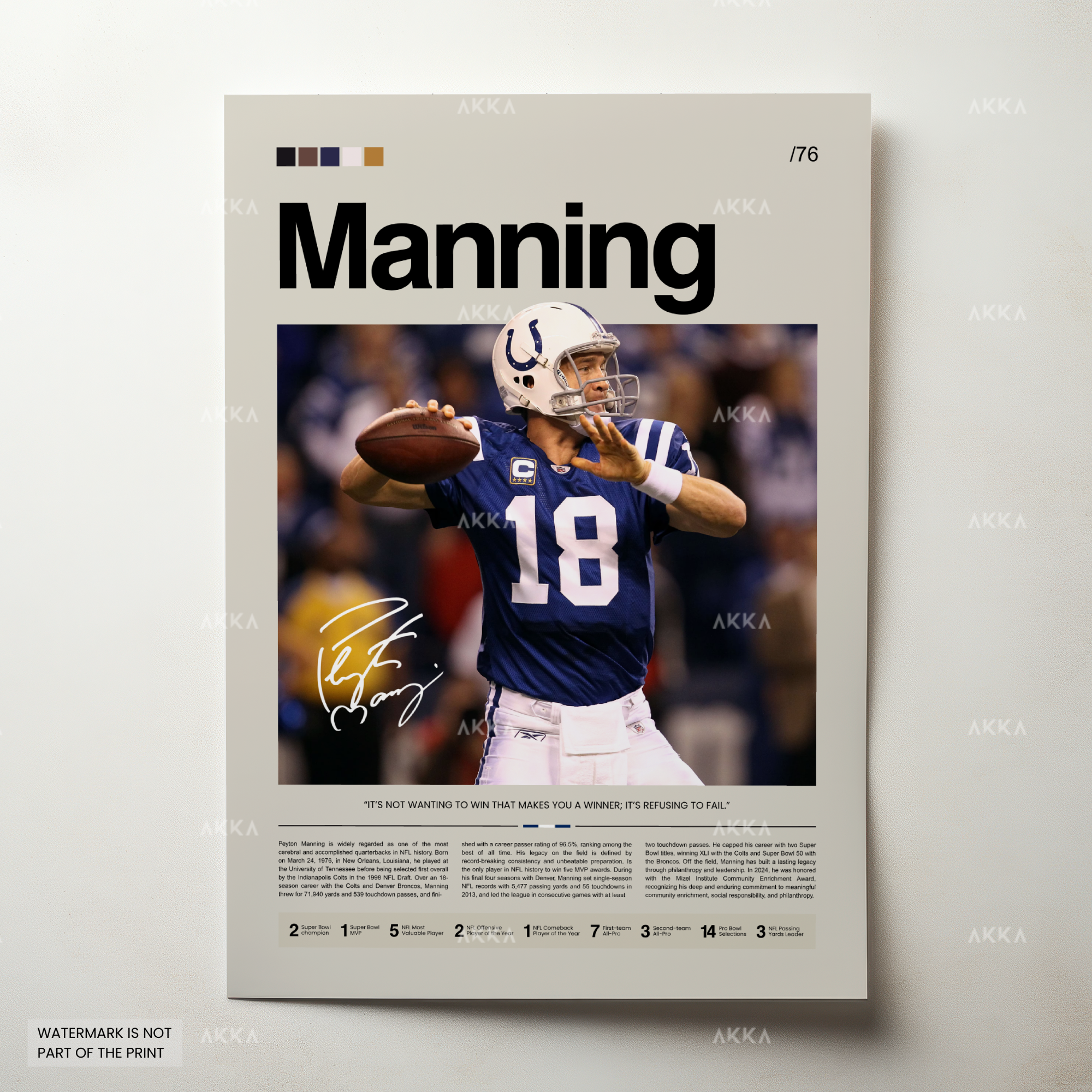 Peyton Manning - Indianapolis Colts