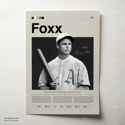 Jimmie Foxx - Philadelphia Athletics