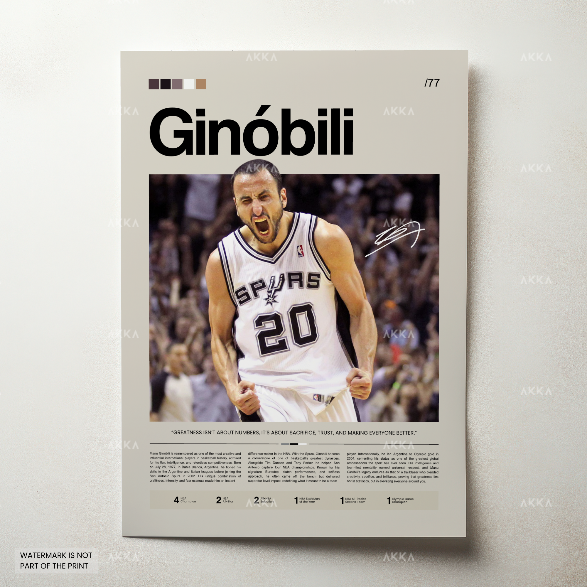 Manu Ginóbili - San Antonio Spurs