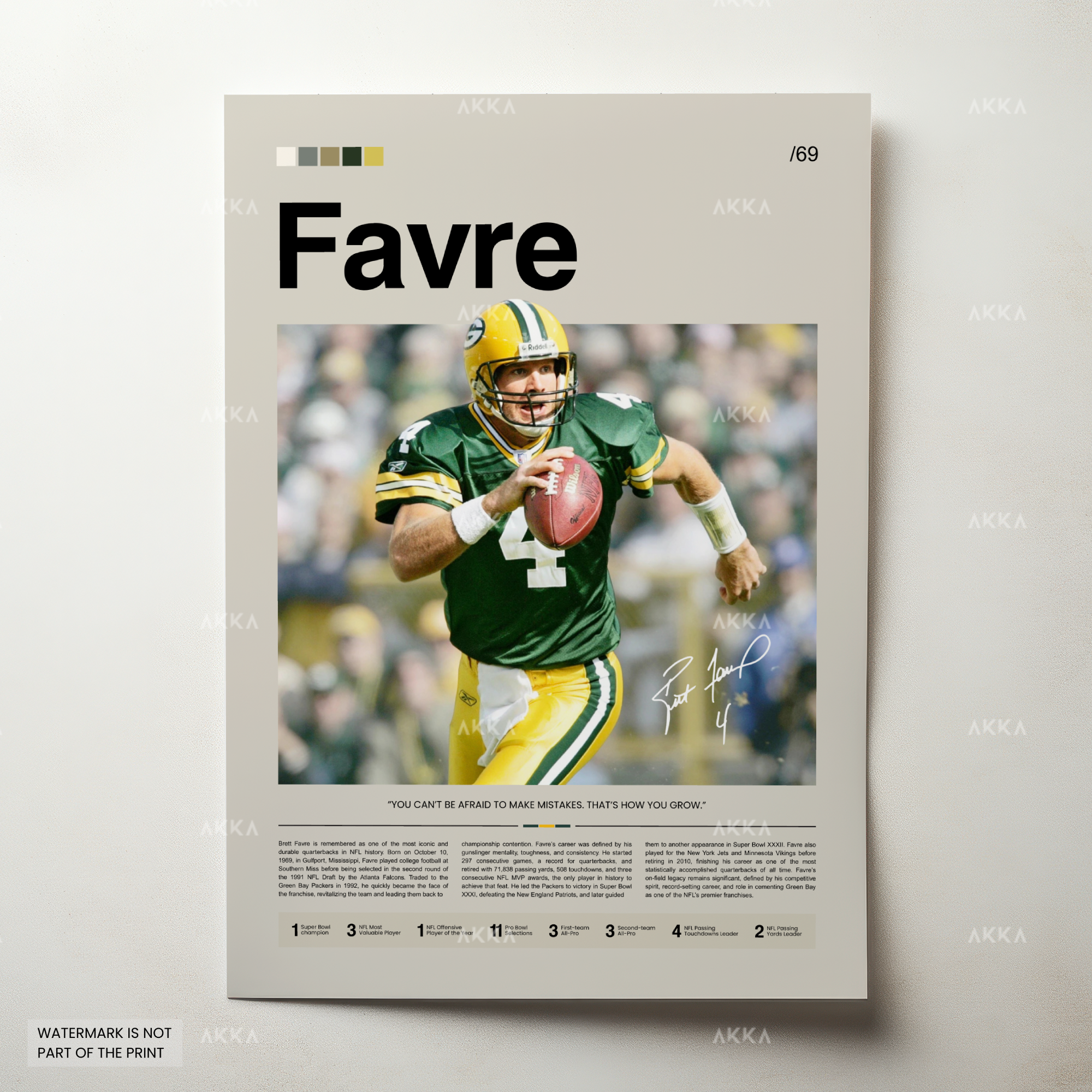 Brett Favre - Green Bay Packers