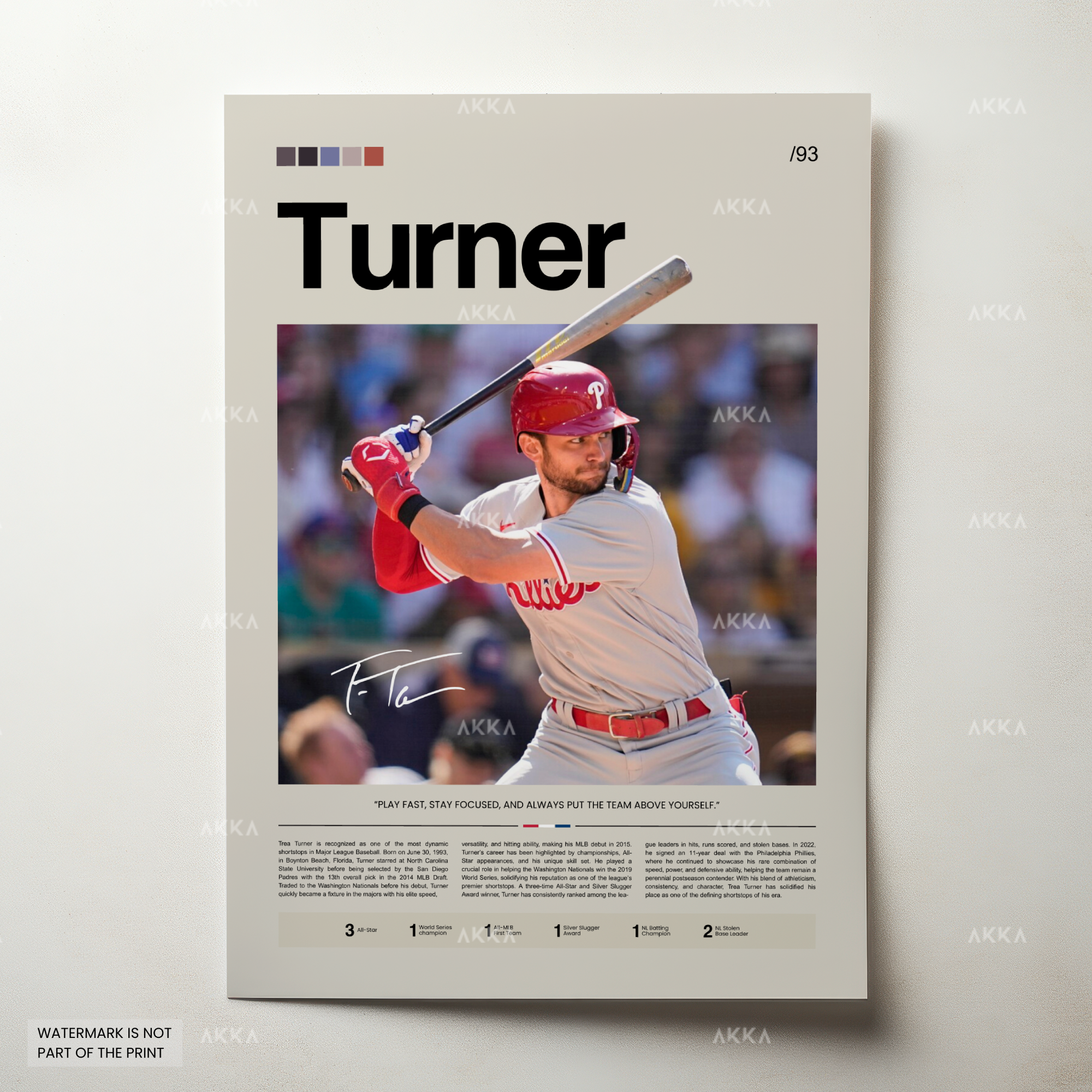 Trea Turner - Philadelphia Phillies