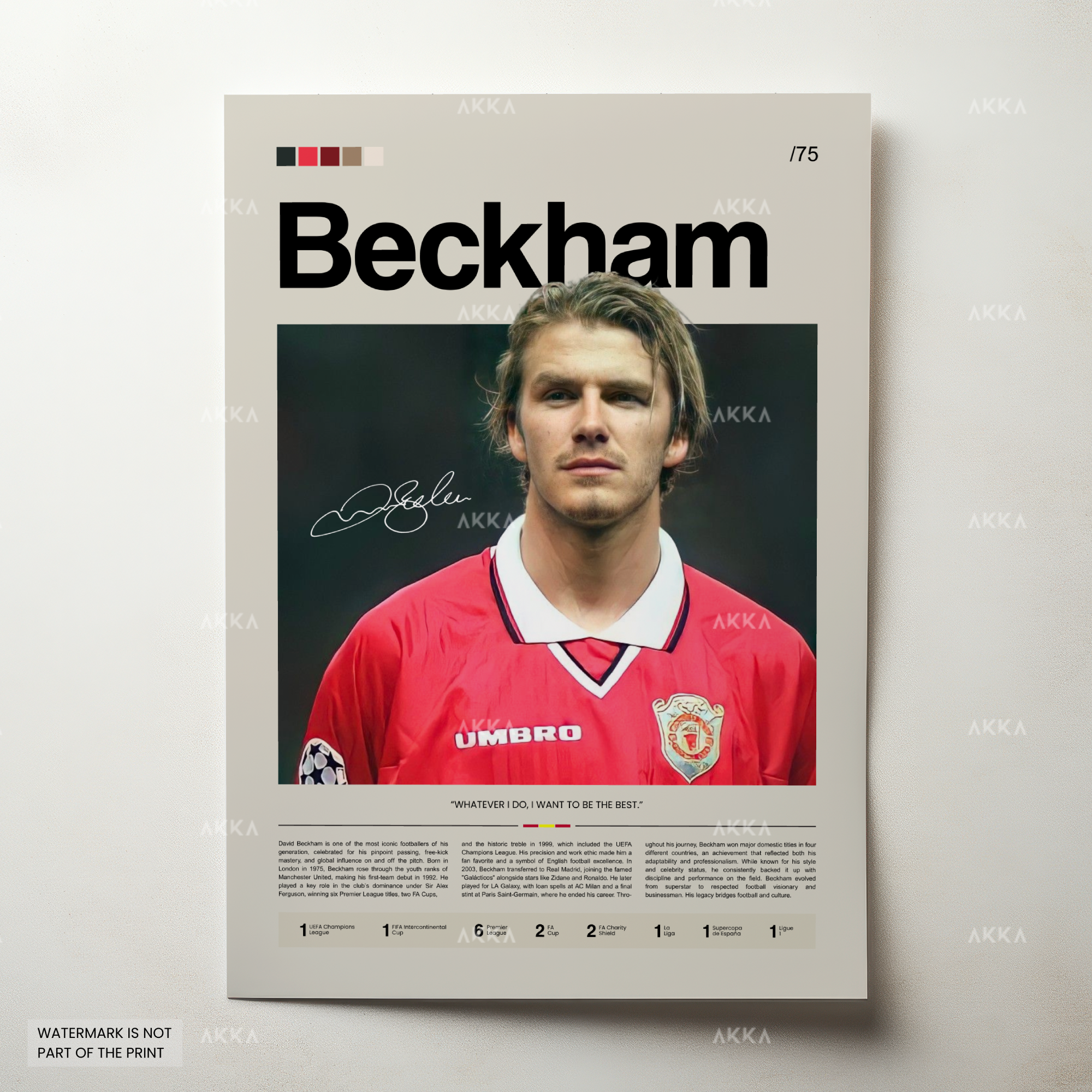 David Beckham - Manchester Utd FC