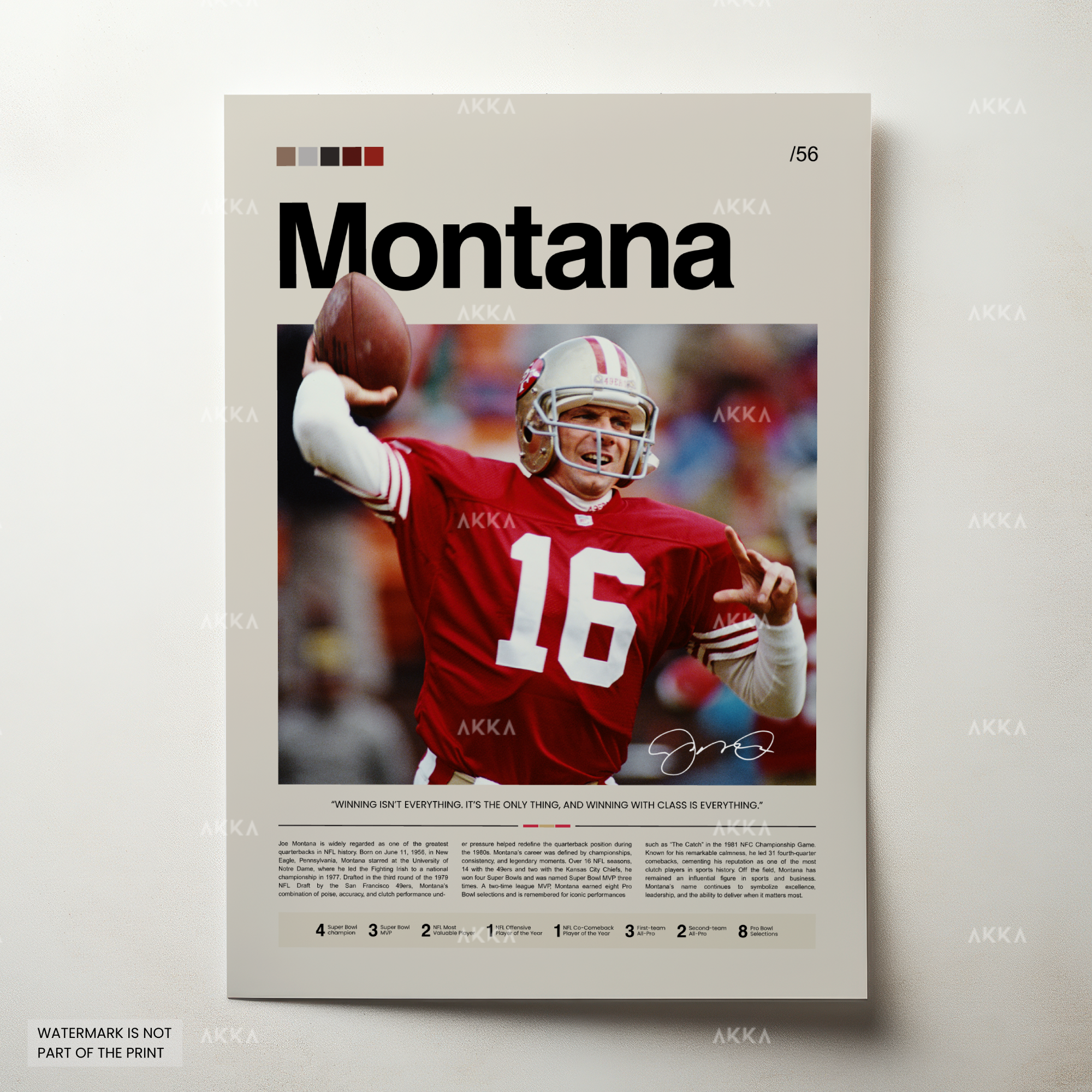 Joe Montana - San Francisco 49ers