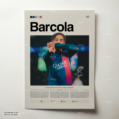 Bradley Barcola - Paris Saint-Germain