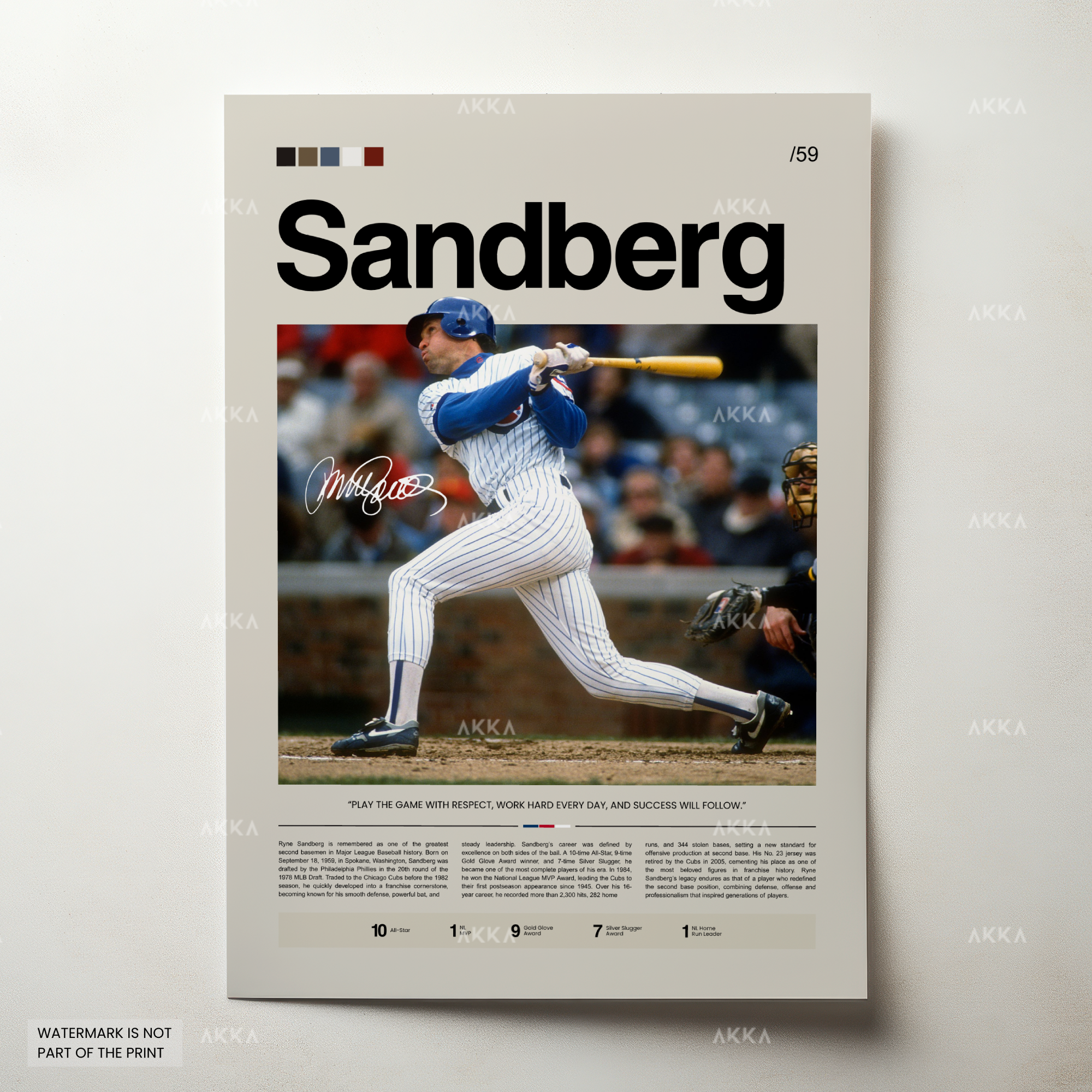 Ryne Sandberg - Chicago Cubs