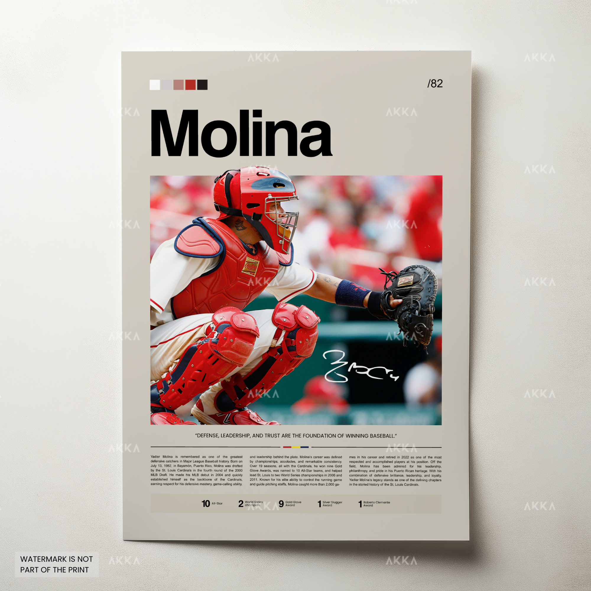 Yadier Molina - St. Louis Cardinals