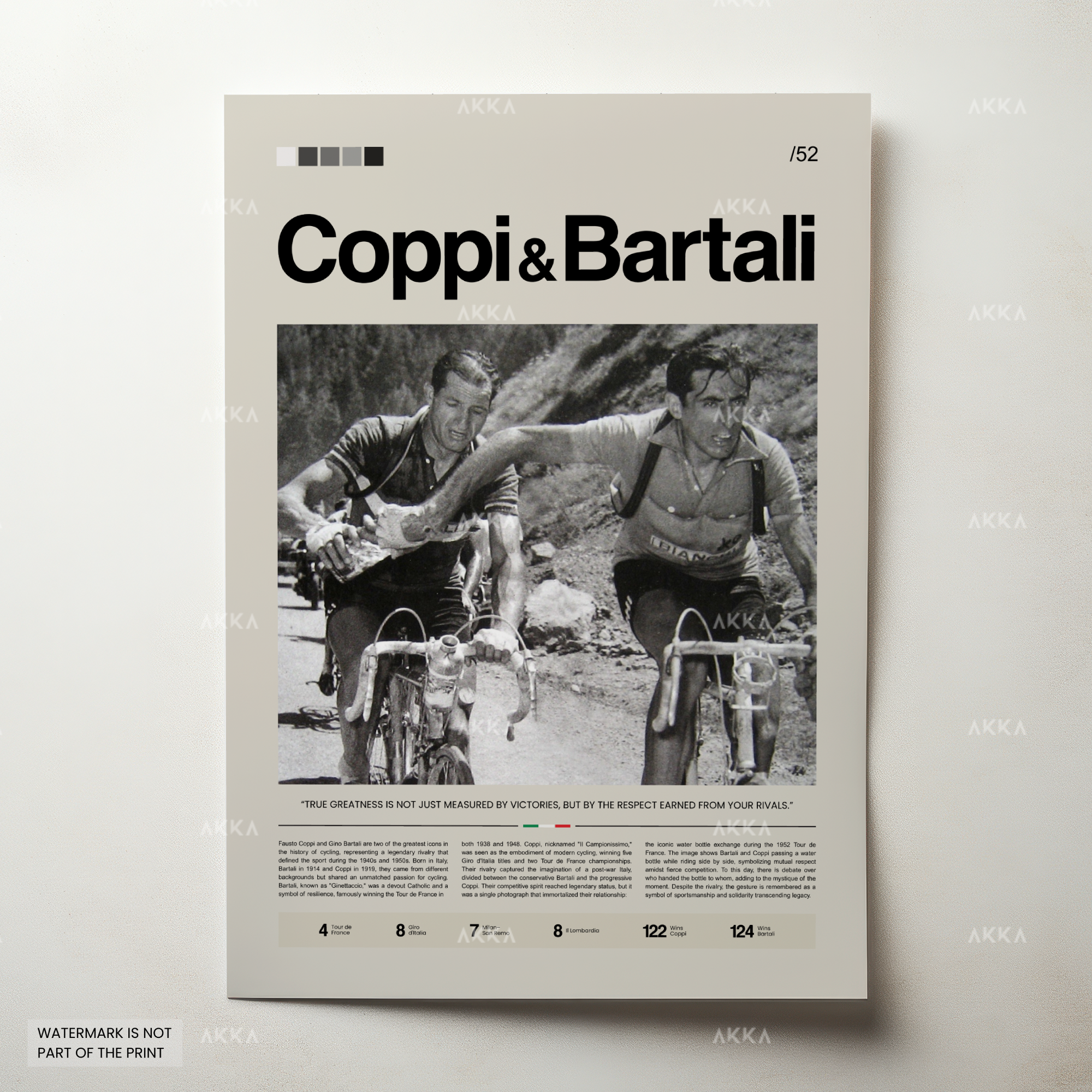 Fausto Coppi & Gino Bartali