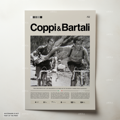 Fausto Coppi & Gino Bartali
