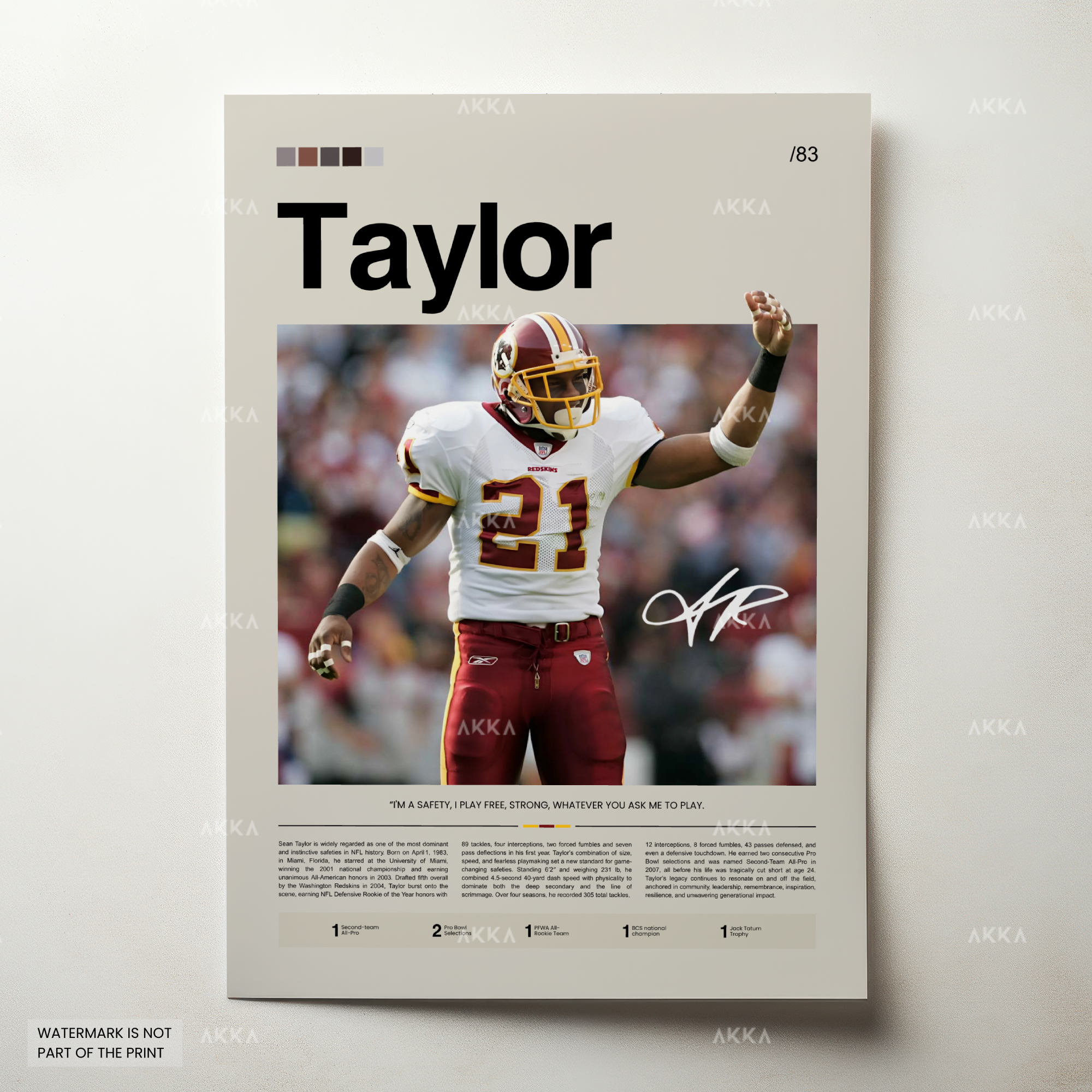 Sean Taylor - Washington Commanders