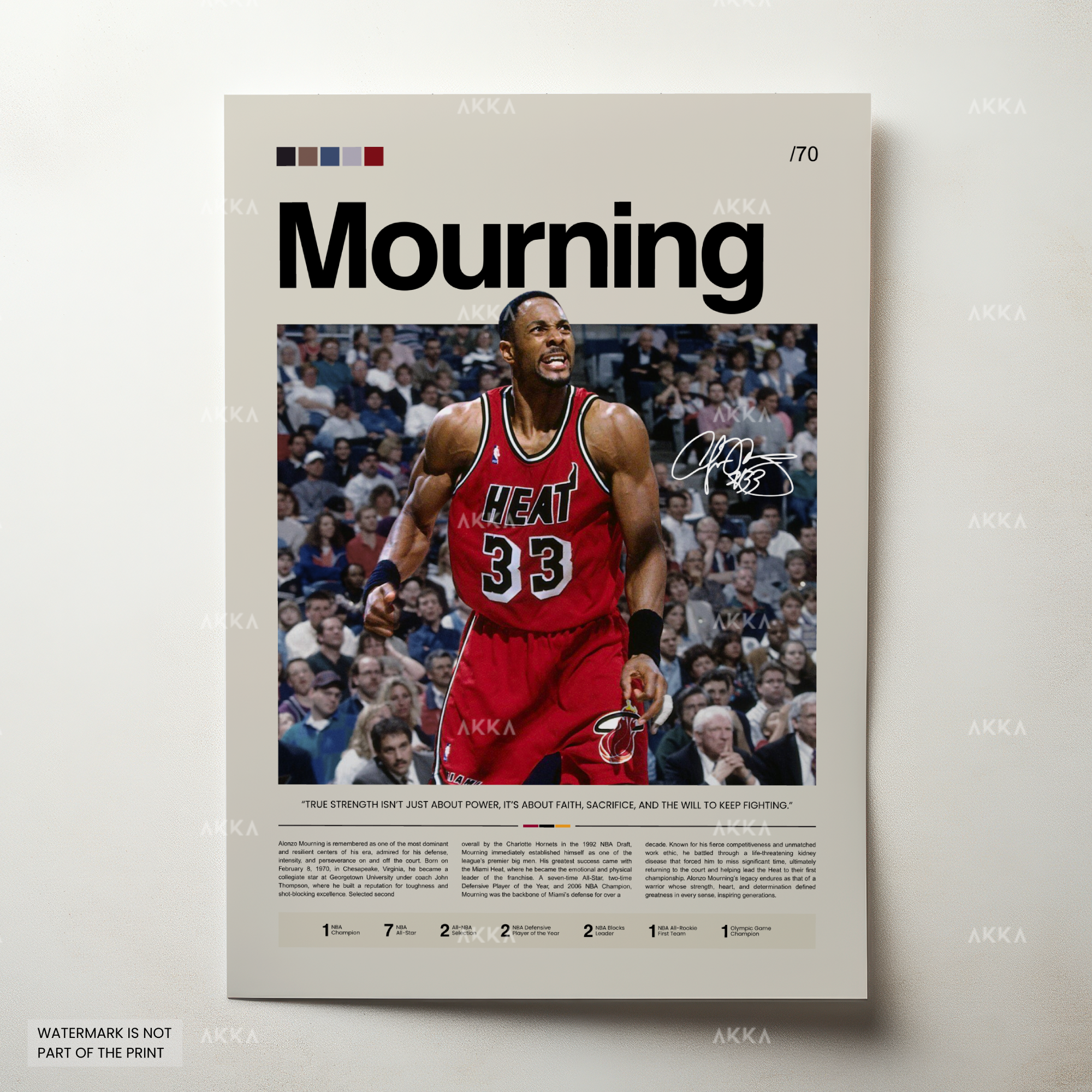 Alonzo Mourning - Miami Heat