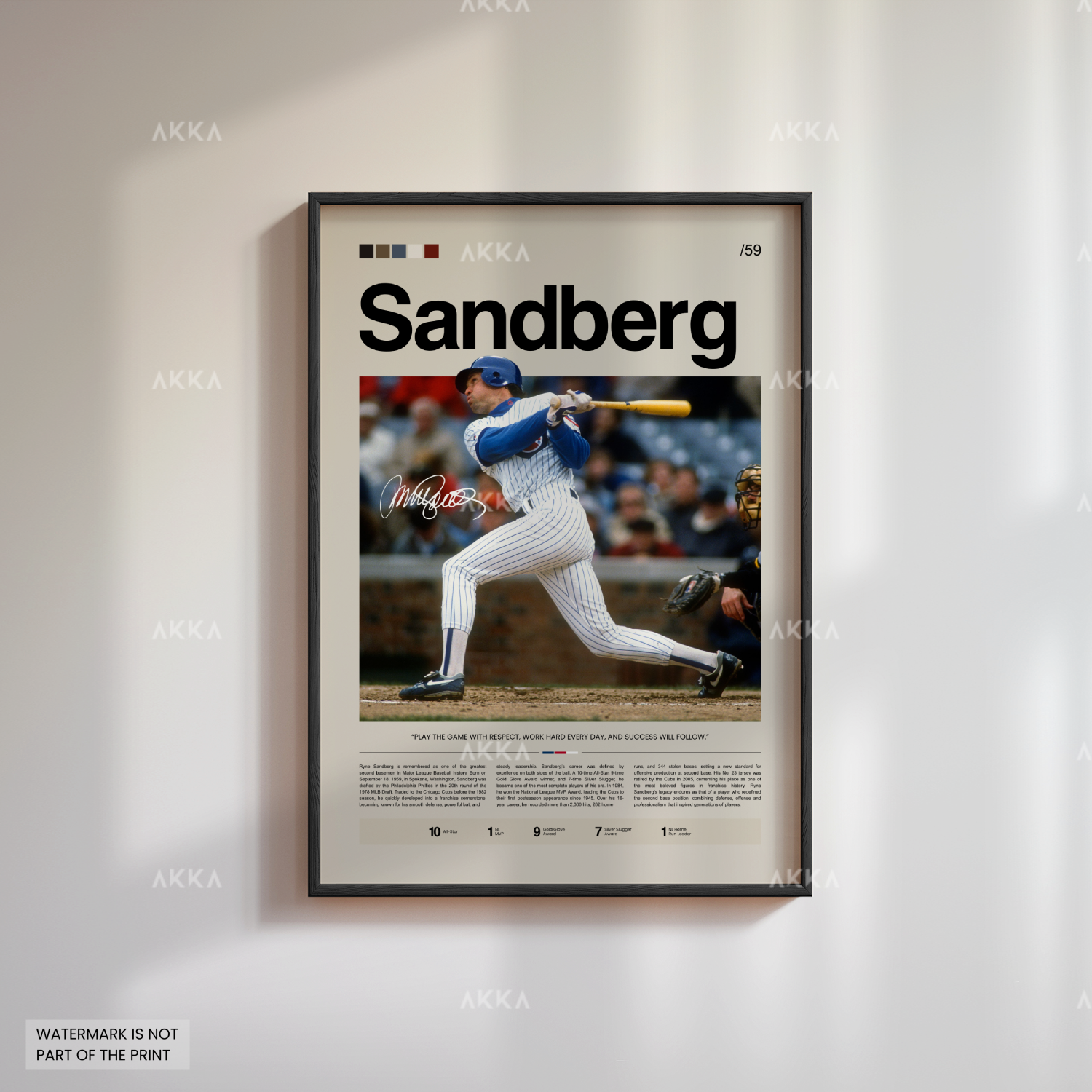 Ryne Sandberg - Chicago Cubs