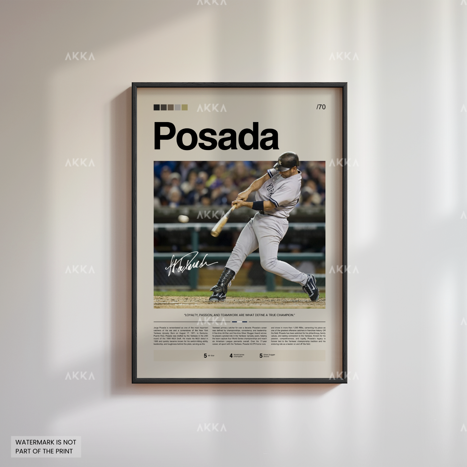 Jorge Posada - New York Yankees