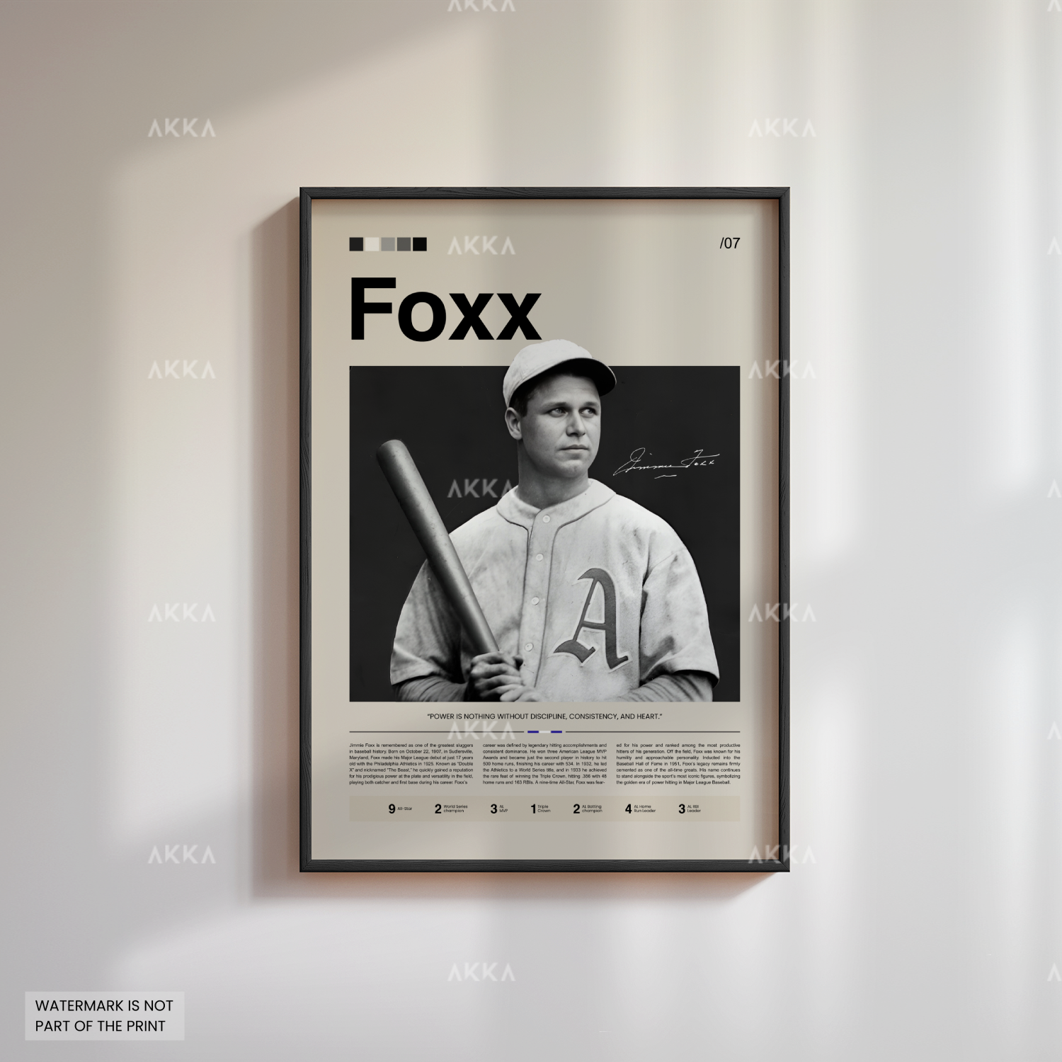 Jimmie Foxx - Philadelphia Athletics