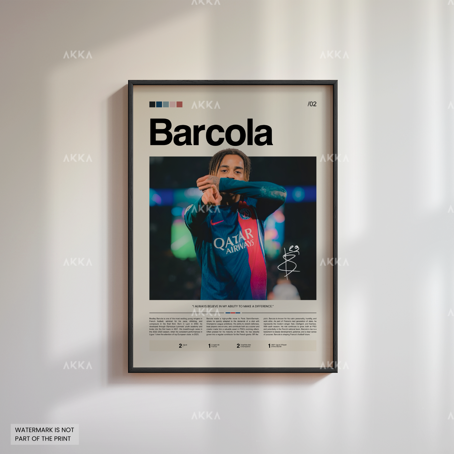 Bradley Barcola - Paris Saint-Germain