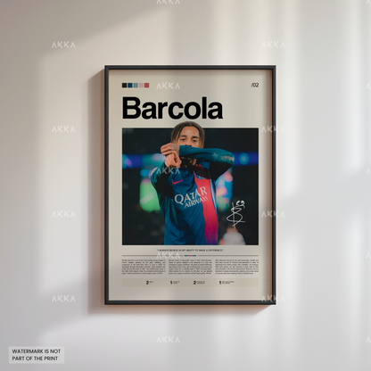 Bradley Barcola - Paris Saint-Germain