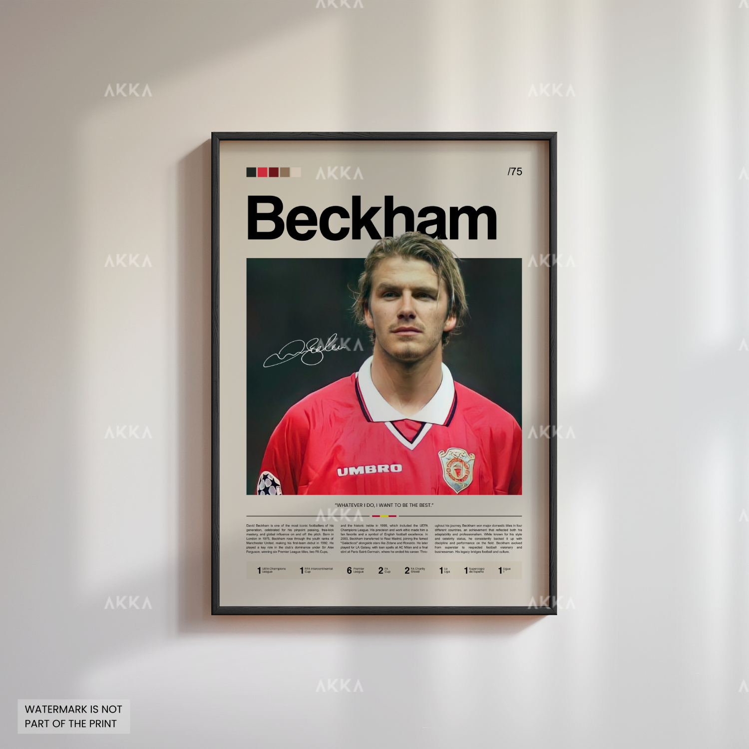 David Beckham - Manchester Utd FC
