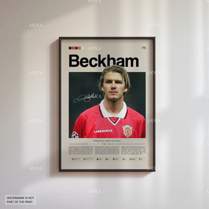 David Beckham - Manchester Utd FC