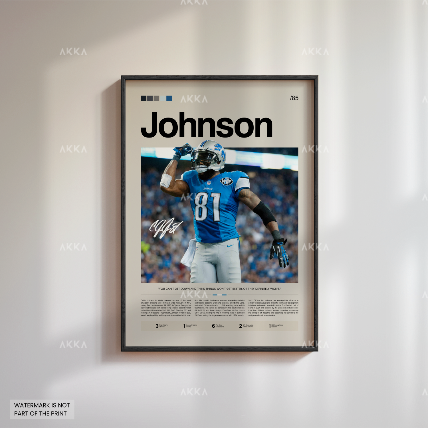 Calvin Johnson - Detroit Lions