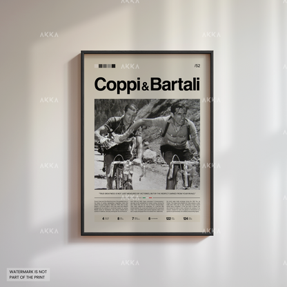 Fausto Coppi & Gino Bartali