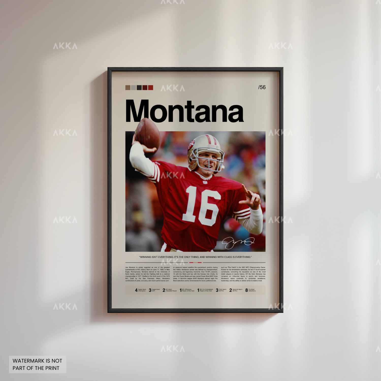 Joe Montana - San Francisco 49ers