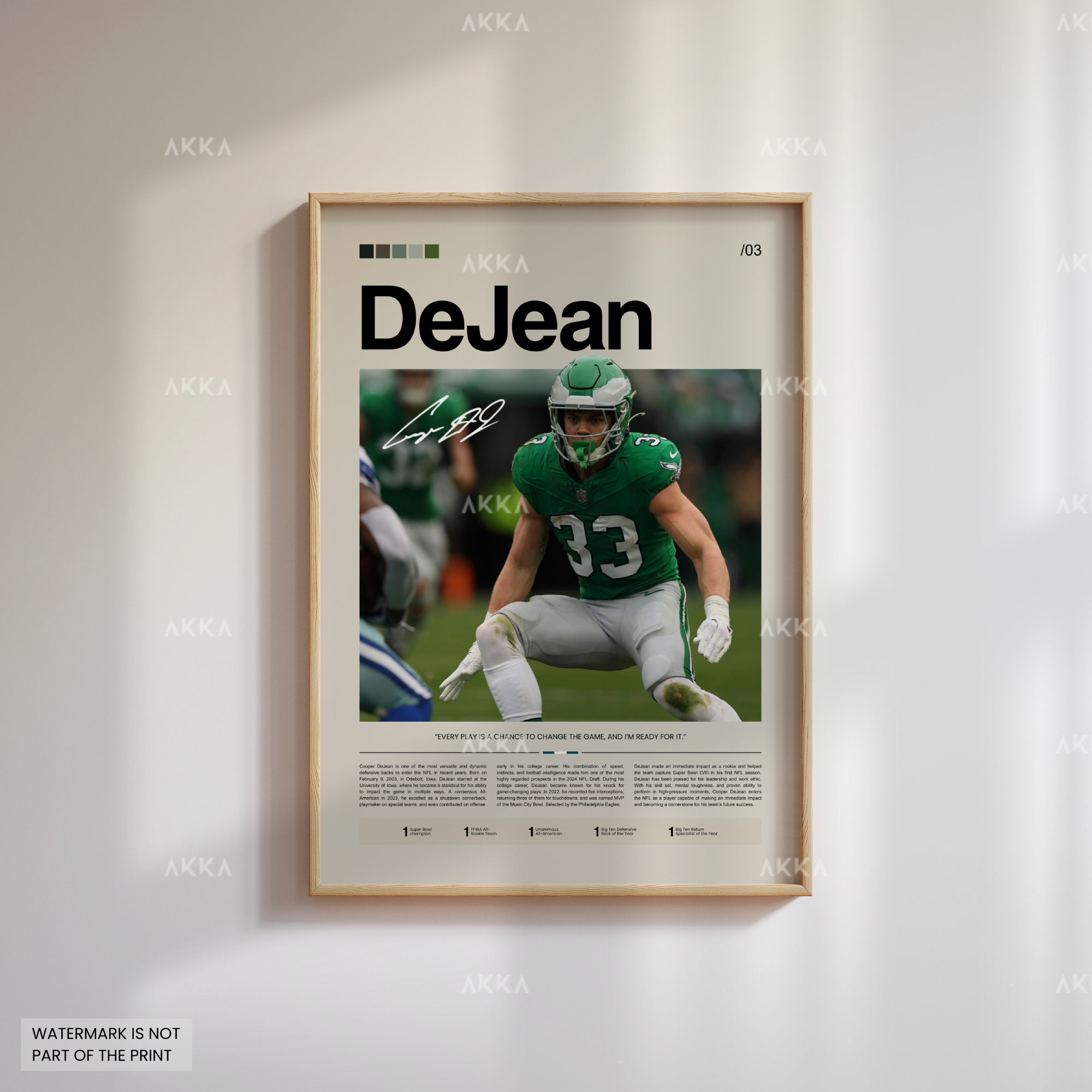 Cooper DeJean - Philadelphia Eagles