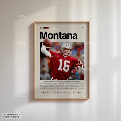 Joe Montana - San Francisco 49ers