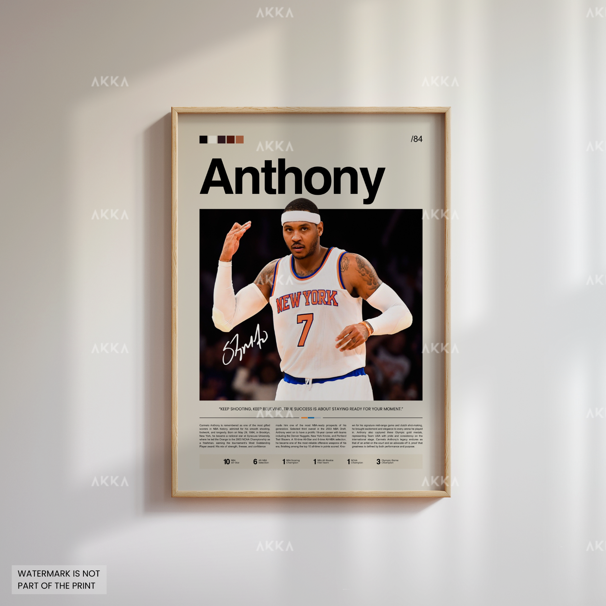 Carmelo Anthony - New York Knicks