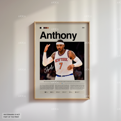 Carmelo Anthony - New York Knicks