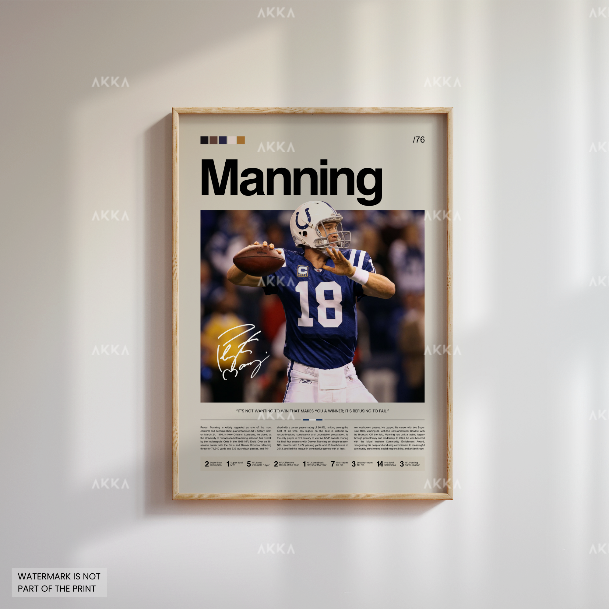 Peyton Manning - Indianapolis Colts