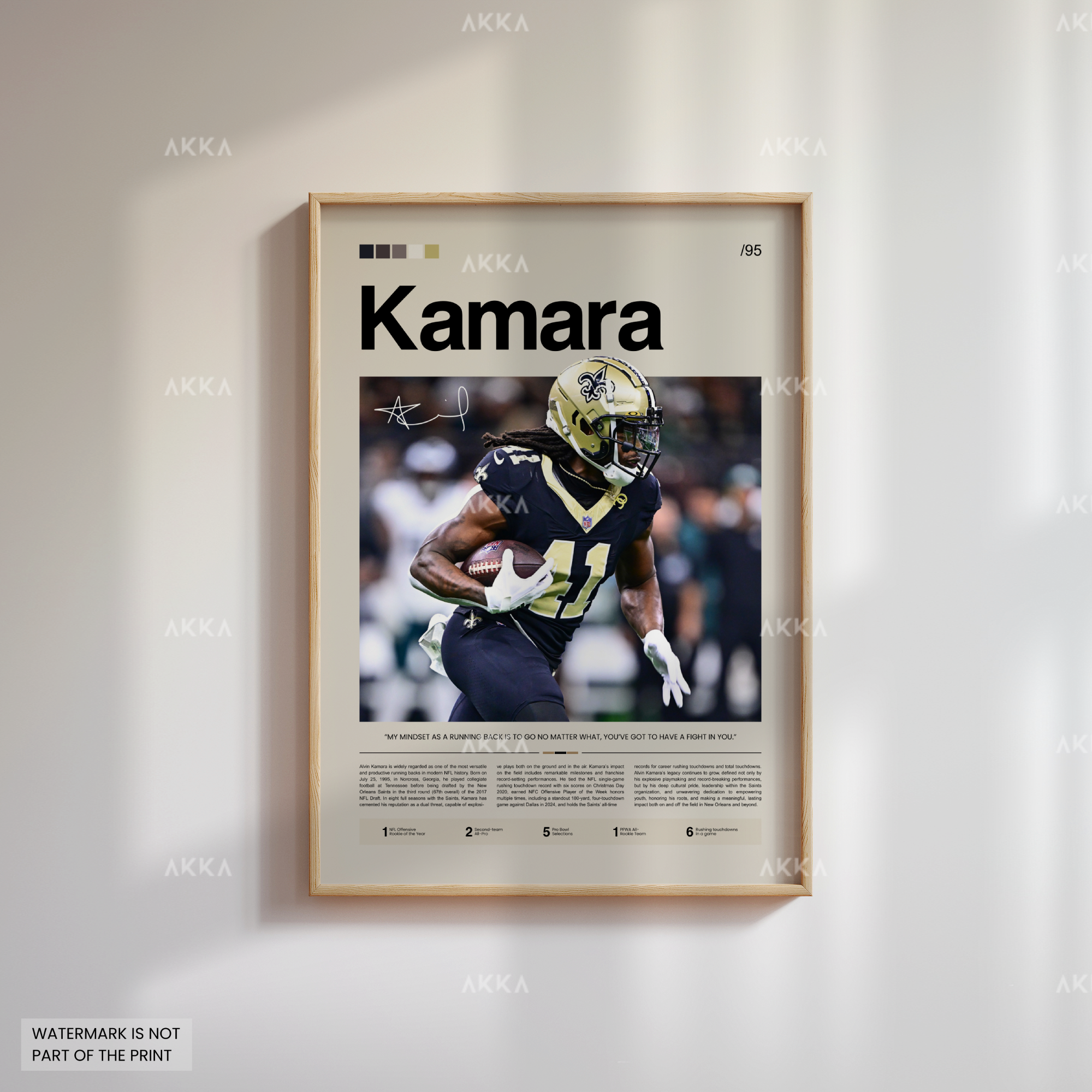 Alvin Kamara - New Orleans Saints