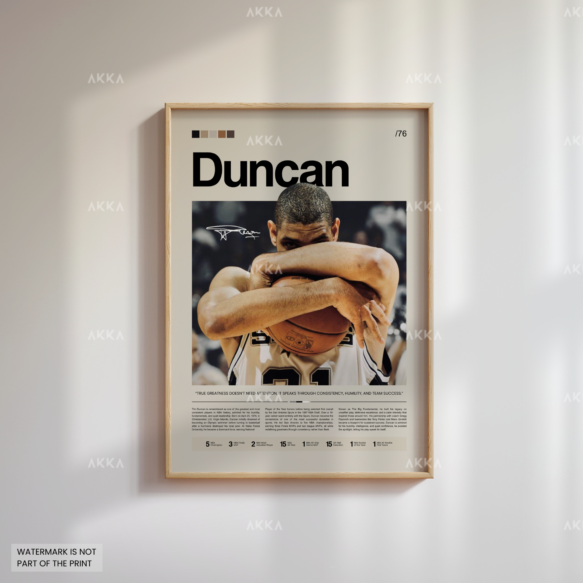 Tim Duncan - San Antonio Spurs