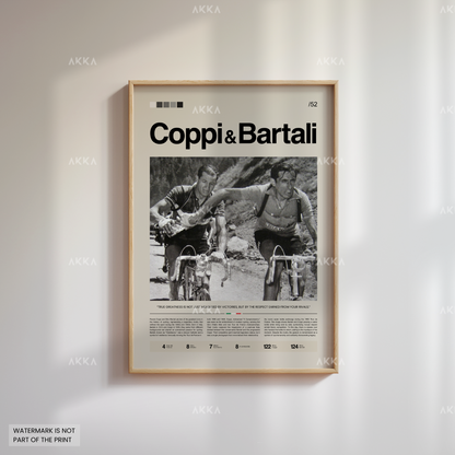 Fausto Coppi & Gino Bartali