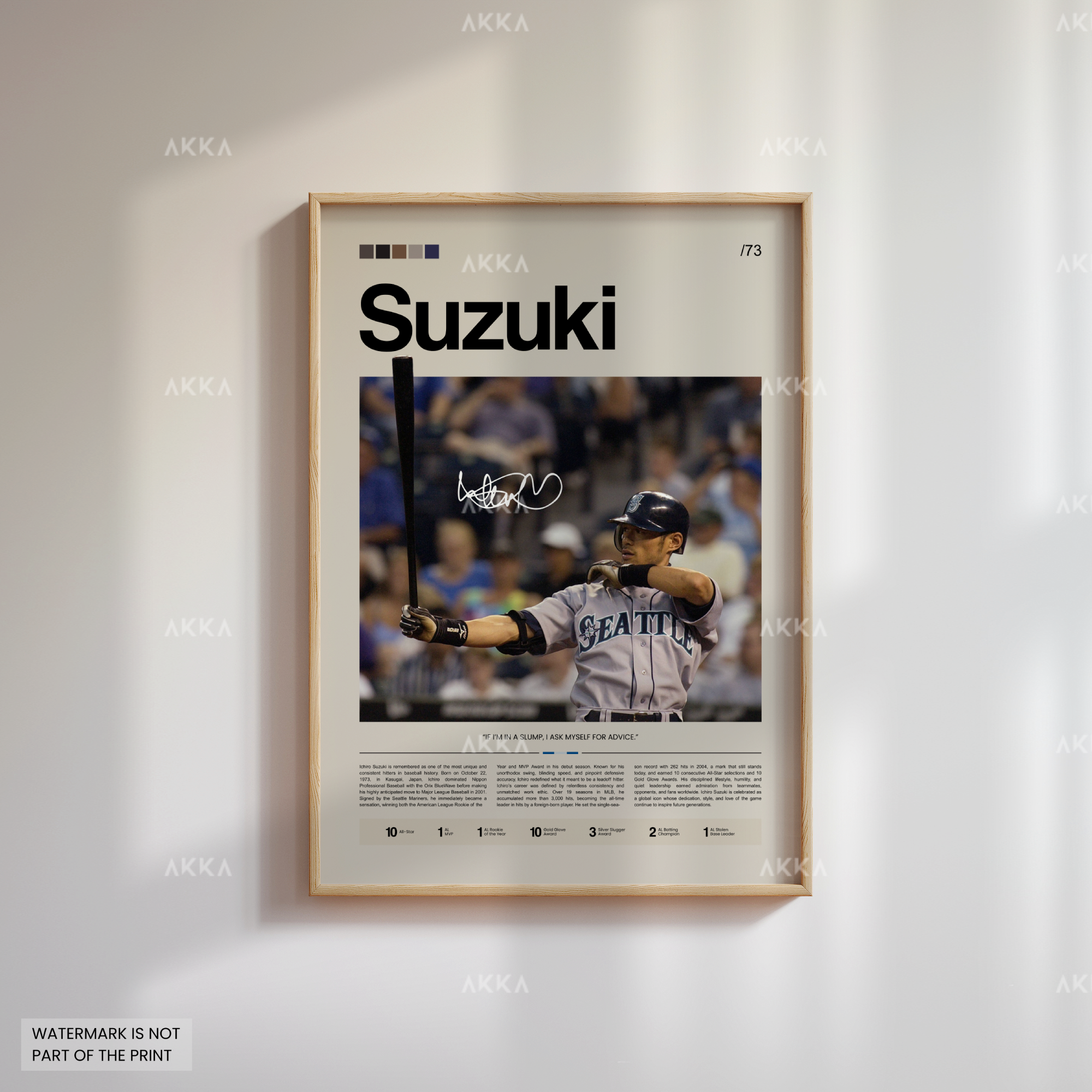 Ichiro Suzuki - Seattle Mariners