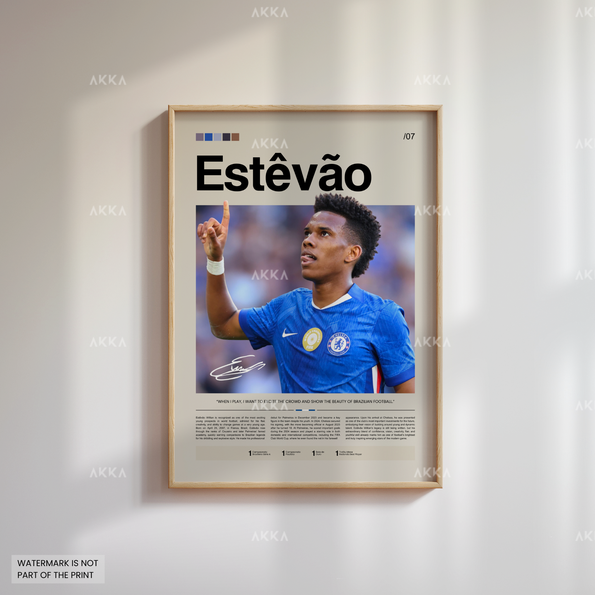 Estevao Poster - Chelsea