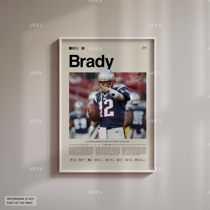 Tom Brady - New England Patriots
