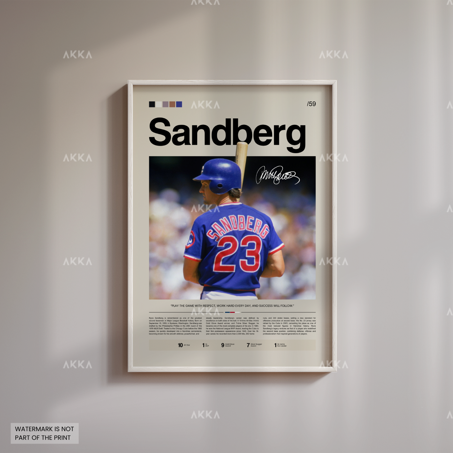 Ryne Sandberg - Chicago Cubs