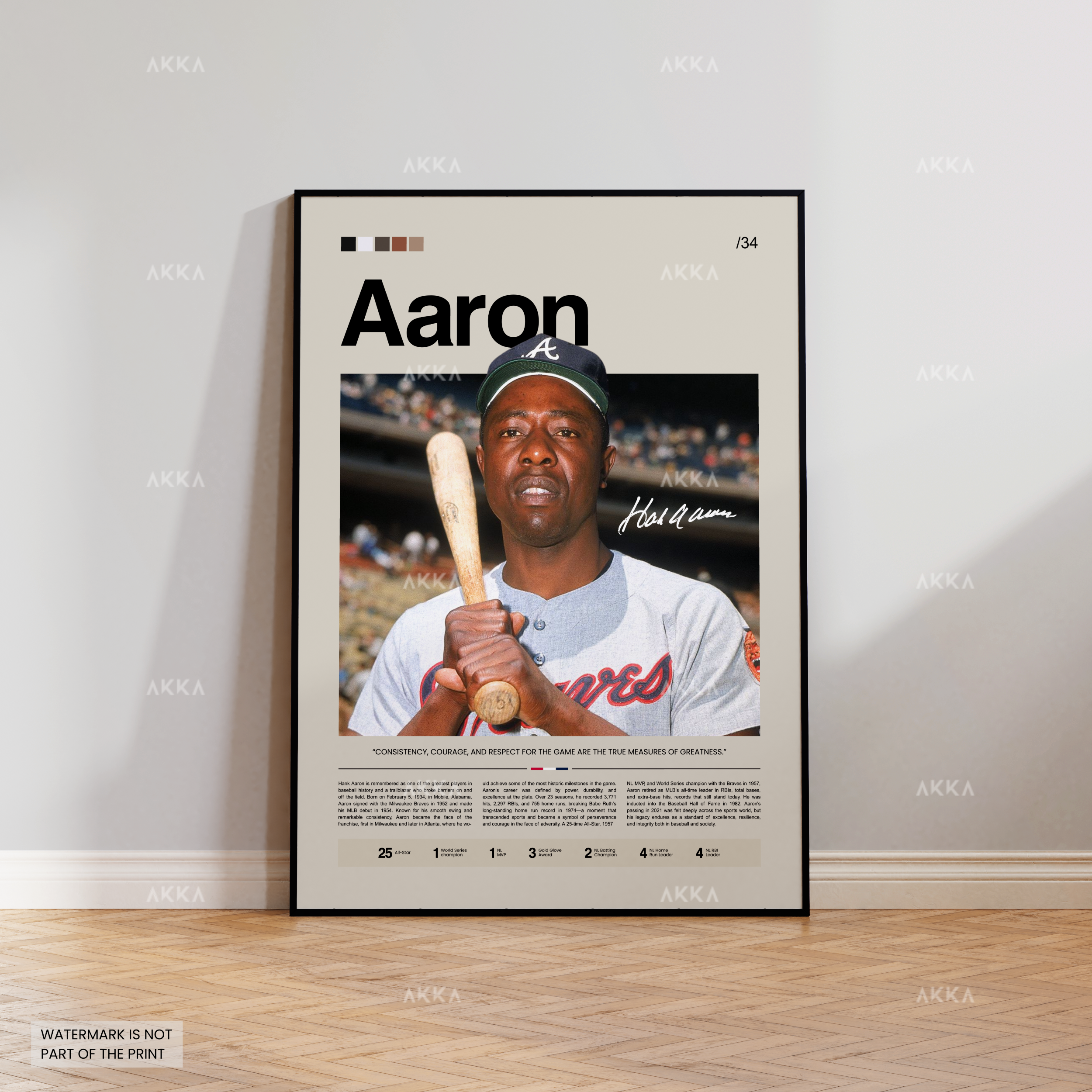 Hank Aaron - Atlanta Braves