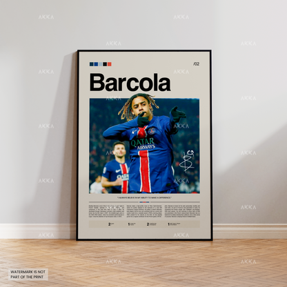 Bradley Barcola - Paris Saint-Germain