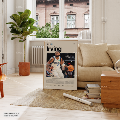 Kyrie Irving Dallas Mavericks Wall Art