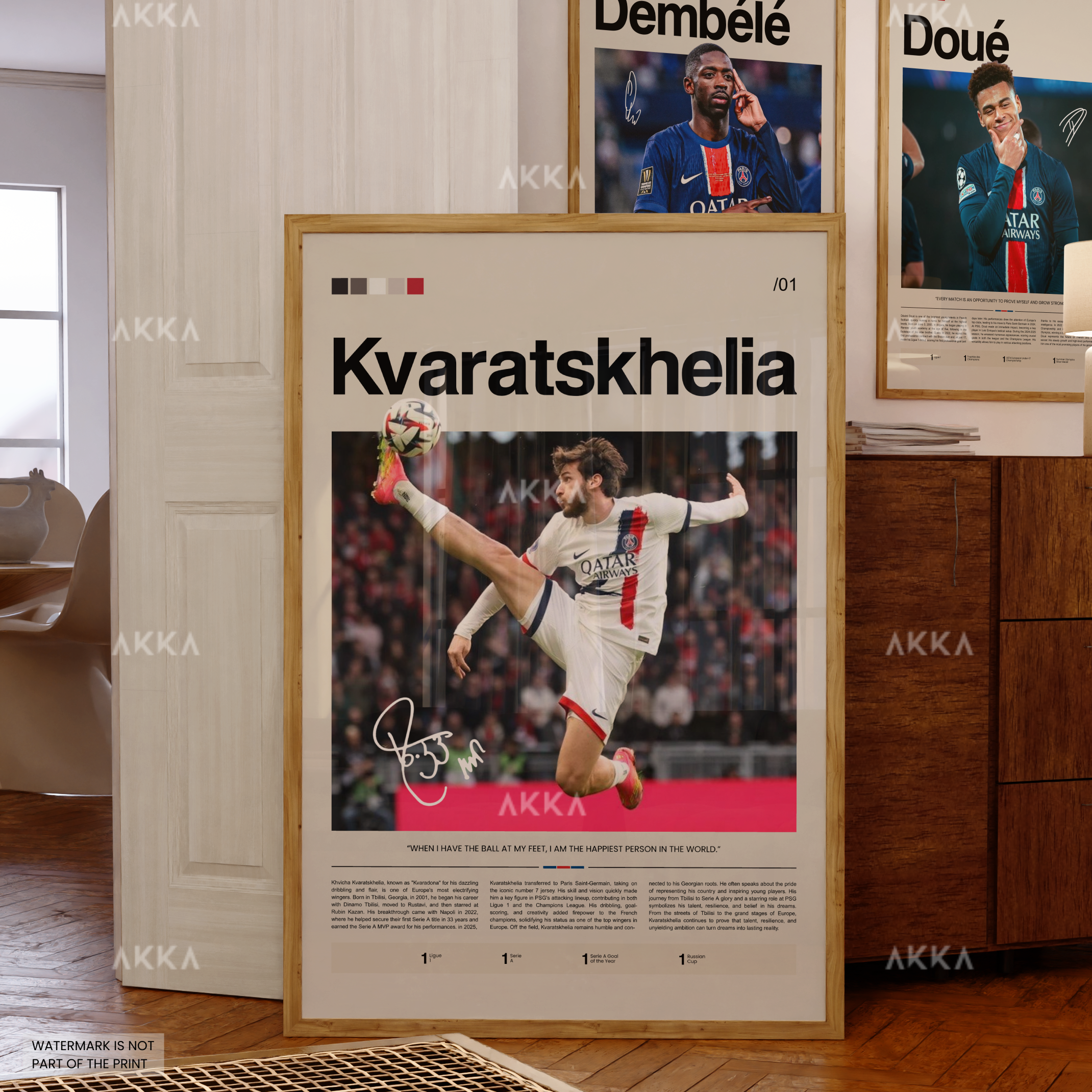 Khvicha Kvaratskhelia - Paris Saint-Germain