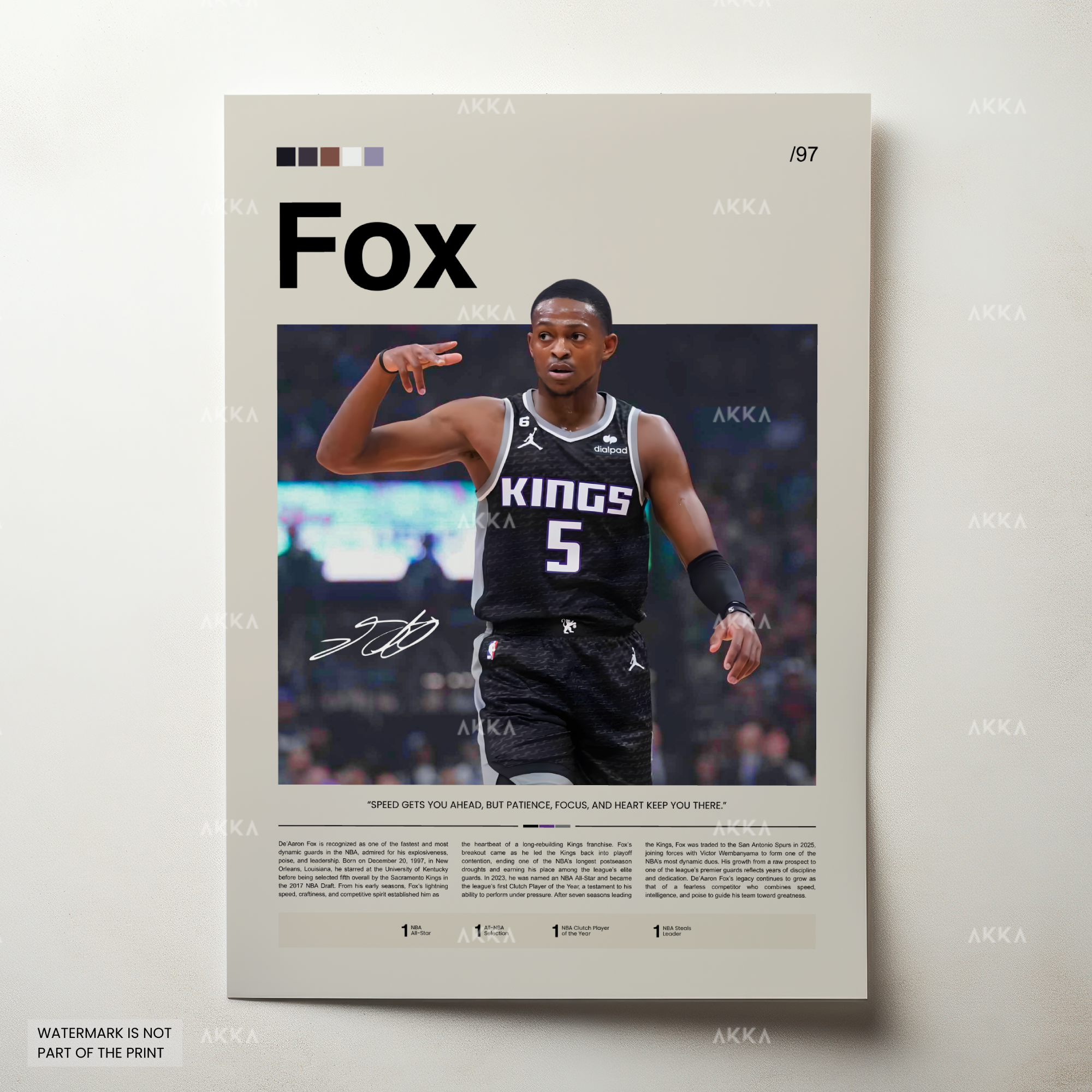 De’Aaron Fox - San Antonio Spurs
