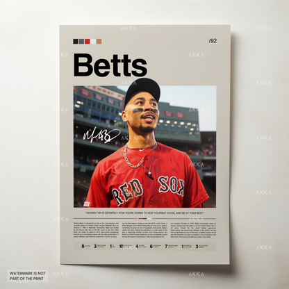 Mookie Betts - Boston Red Sox